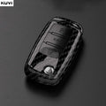 Carbon Fiber ABS Car Key Case Cover Shell for VW Volkswagen Polo Tiguan Passat Golf 7 MK Jetta Skoda Kodiaq Superb Octavia Seat